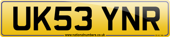 UK53 YNR