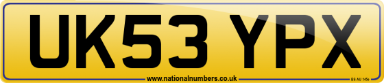 UK53 YPX