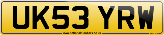 UK53 YRW