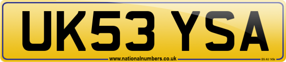 UK53 YSA