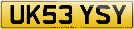 UK53 YSY