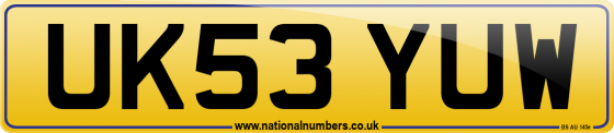 UK53 YUW