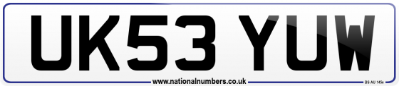 UK53 YUW