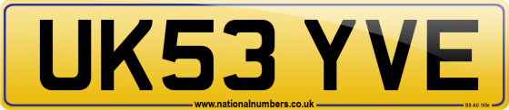UK53 YVE