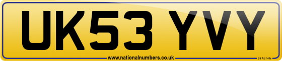 UK53 YVY