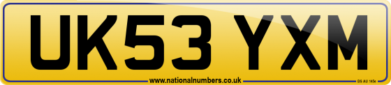 UK53 YXM
