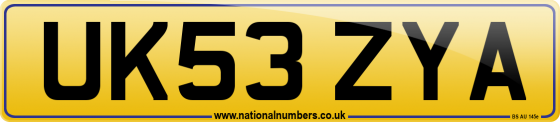 UK53 ZYA