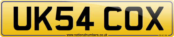 UK54 COX