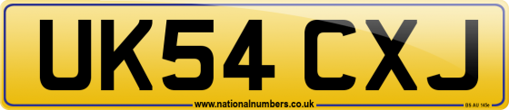 UK54 CXJ