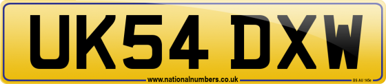 UK54 DXW