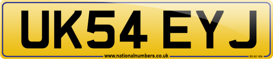 UK54 EYJ