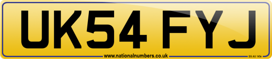 UK54 FYJ