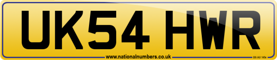 UK54 HWR