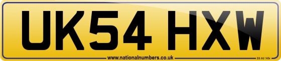 UK54 HXW
