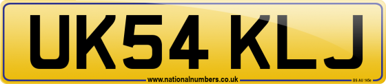 UK54 KLJ