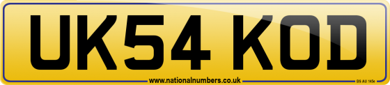 UK54 KOD