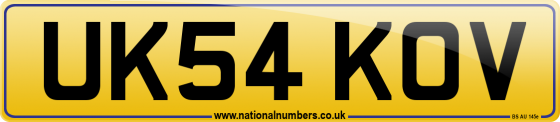 UK54 KOV