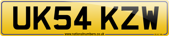 UK54 KZW