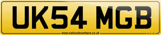 UK54 MGB