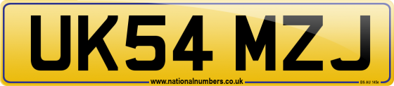 UK54 MZJ