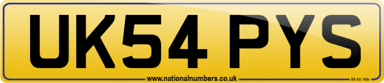 UK54 PYS