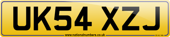 UK54 XZJ