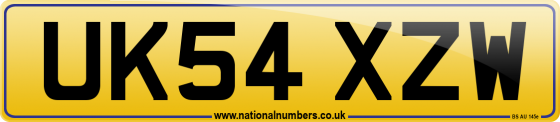 UK54 XZW