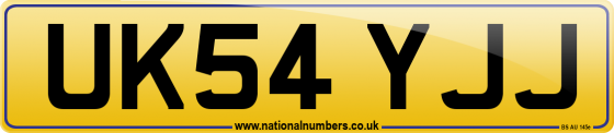 UK54 YJJ