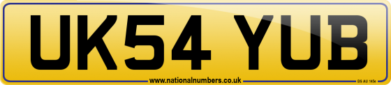 UK54 YUB