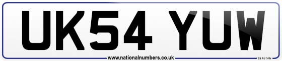 UK54 YUW