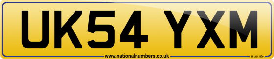UK54 YXM