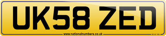 UK58 ZED