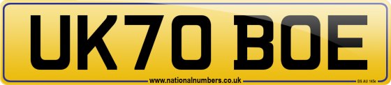 UK70 BOE