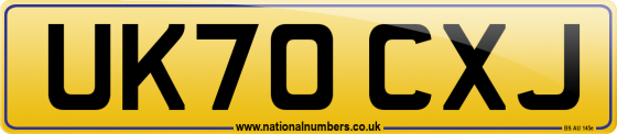 UK70 CXJ