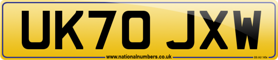 UK70 JXW