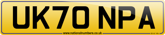 UK70 NPA