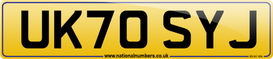 UK70 SYJ