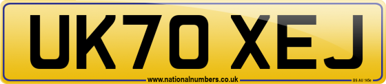 UK70 XEJ