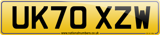 UK70 XZW