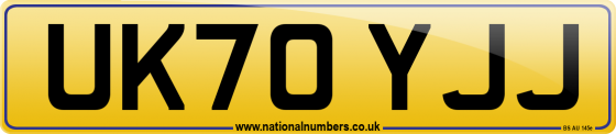 UK70 YJJ