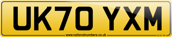 UK70 YXM