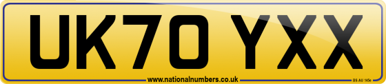 UK70 YXX