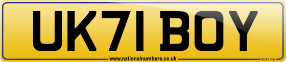 UK71 BOY