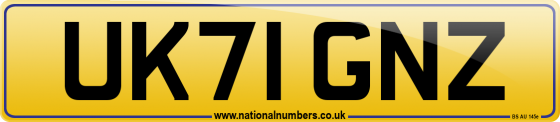 UK71 GNZ