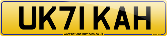 UK71 KAH