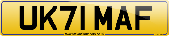 UK71 MAF