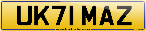 UK71 MAZ