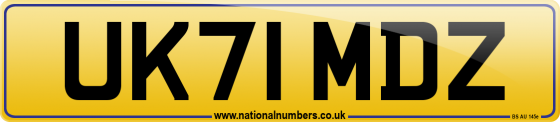 UK71 MDZ