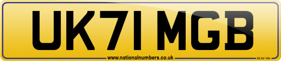 UK71 MGB