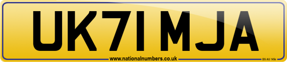 UK71 MJA